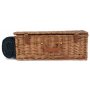 4 Person Blue Tweed Hamper