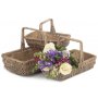 Set of 3 Rectangular Garden Trugs 