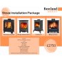 Bronze Stove Installation Package