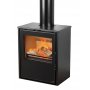 Pevex Serenity 50 Free Standing ED Convector Multifuel Stove - 6kw