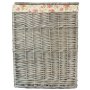 Large Square Laundry Basket With Garden Rose Lining