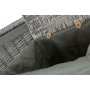 Set of 2 Grey Wash Square Laundry Basket With Grey Sage Lining 
