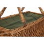 Green Tweed Cooler Basket