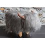 Gardeco Georgette the Grey Highland Cow Footstool  