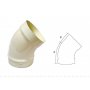 Penman Warm White 45 degree x 6 inch Bend No Door