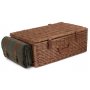 4 Person Green Tweed Hamper