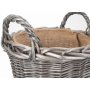 Kent Small Round Lined Wicker Basket