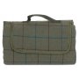 Luxury Green Tweed Picnic Blanket