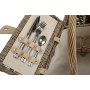 Antique Wash Lidded 4 Person Hamper