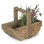 Small Oak Effect Wooden Trug