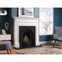 56" Cortese Fireplace - Agean Limestone
