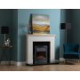 Hopton Electric Inset Fire with Black Frame