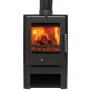 Pevex X30 Cube Compact Multifuel Stove - 4.2kW