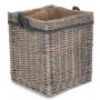 Lancashire Grey Wash Square Basket