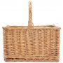 Deluxe Butcher's Basket With Green Tweed Cooler Bag