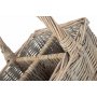 Grey Wash Square 4 Section Cutlery Basket
