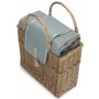 Grey Chiller Basket And Picnic Blanket