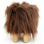 Gardeco Glen the Small Dark Brown Highland Cow Footstool