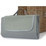 Grey Chiller Basket And Picnic Blanket