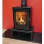 Pevex Serenity 40 CURVE Free Standing ED Convector Multifuel Stove - 4.5kw