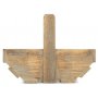Small Oak Effect Wooden Trug
