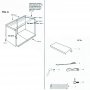 Dunsley Avance 500 Rear Lower Brick - 275mm x 90mm