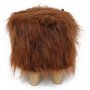 Gardeco Fergus the Dark Brown Highland Cow Footstool