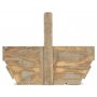 Large Oak Effect Wooden Trug