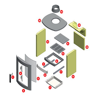 ACR Neo 1W/1F/3W/3F Wall Bracket