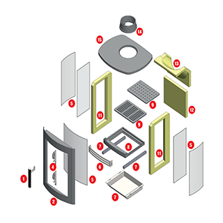 ACR Neo 3C/3P/3W/3F Outer Side Glass