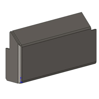 Hunter Herald 14 Side Plate - Left Hand