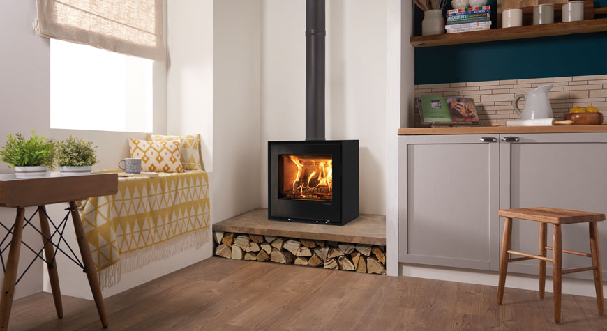 elise glass 540 freestanding stove