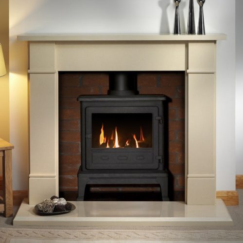 The beauty of a log effect gas fire Bowland Stoves
