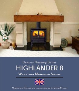 Highlander 8 Enviroburn CH Stove