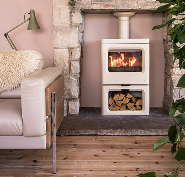 Charnwood Skye stove Cream