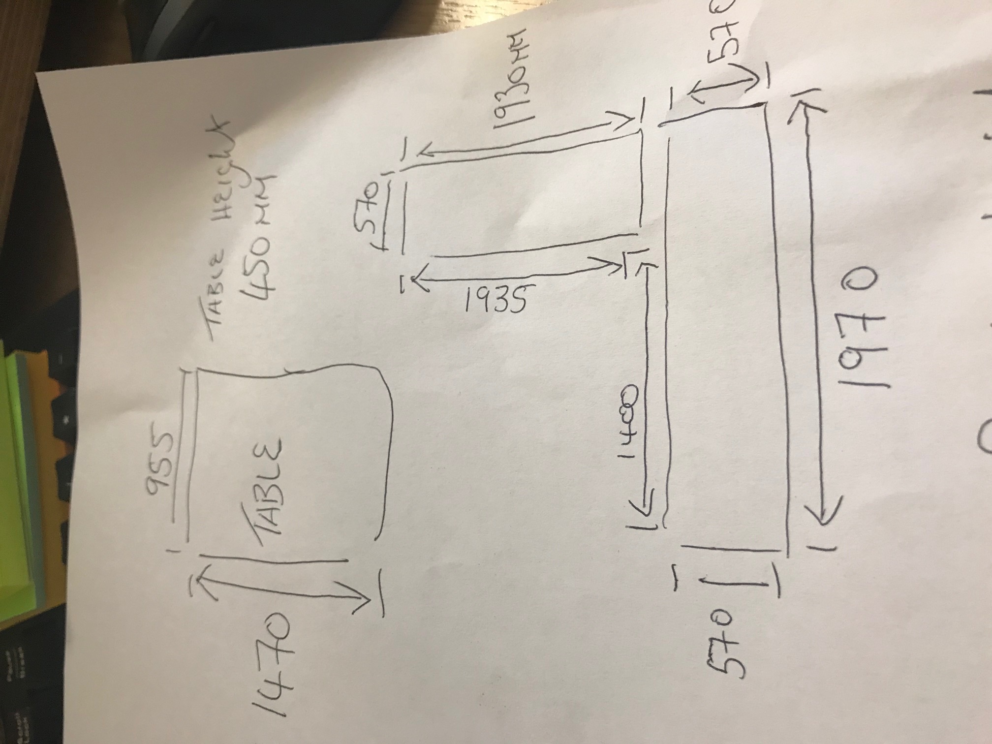 PLans Bespoke L shaped outdoor sofa set